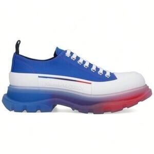 Alexander McQueen Tread Slick Low Lace Up Sneakers Size 42.5